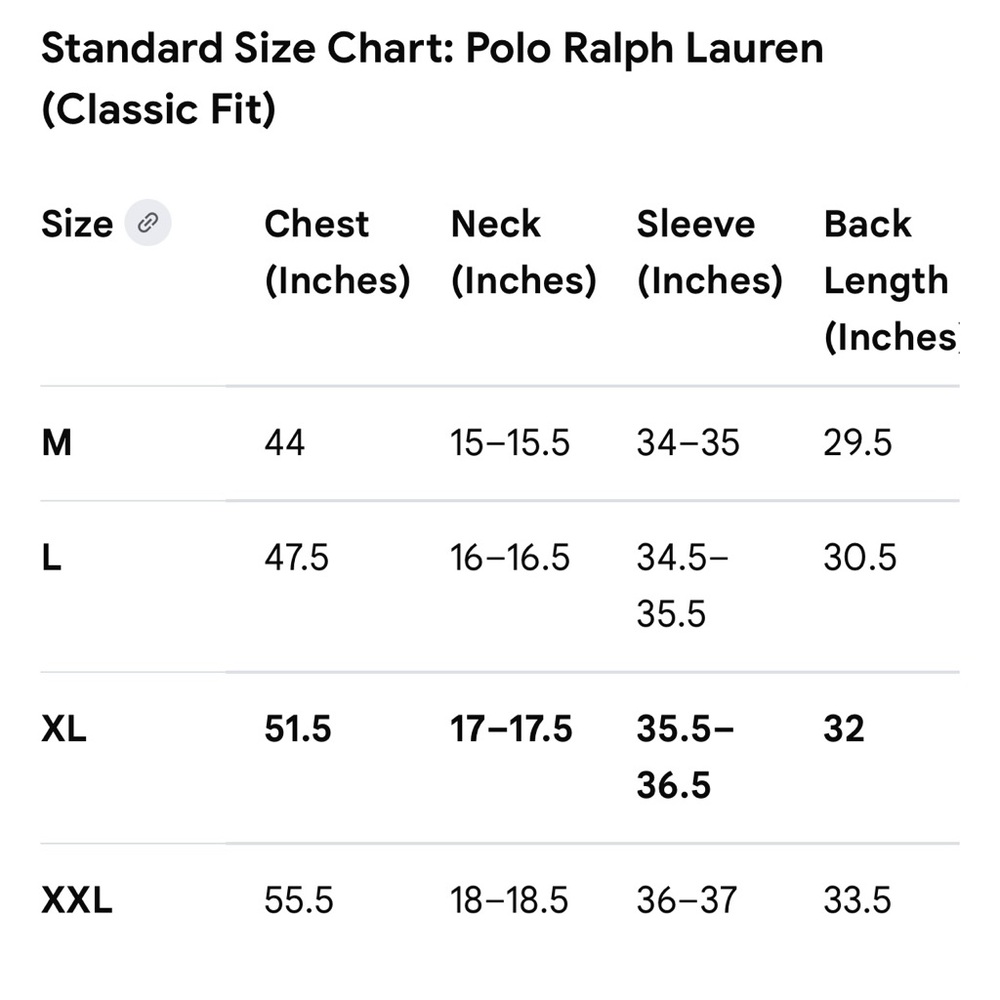 Polo Ralph Lauren Mens XL Blue Oxford Shirt Long Sleeve Button Down Classic Fit - Picture 9 of 9